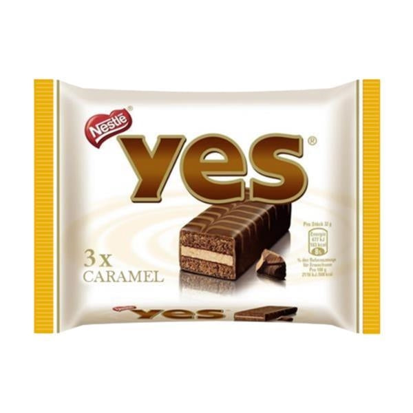 Nestlé Yes caramel tripack 96 gr