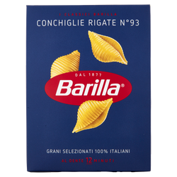 Barilla pasta Di semola conchiglie rigate 93, 500gr