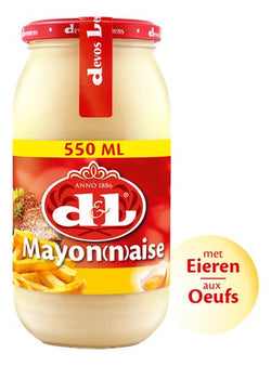 DEVOS LEMMENS mayonnaise aux oeufs 550ml