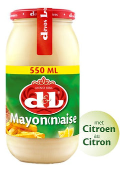 DEVOS LEMMENS mayonnaise au citron 550ml