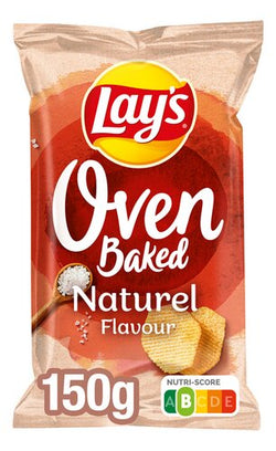 (28/09) LAY'S OVEN BAKED Naturel 150g