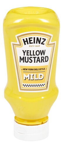 HEINZ yellow mustard 220ml ///