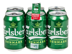 CARLSBERG pils 5% can. 33cl x 6