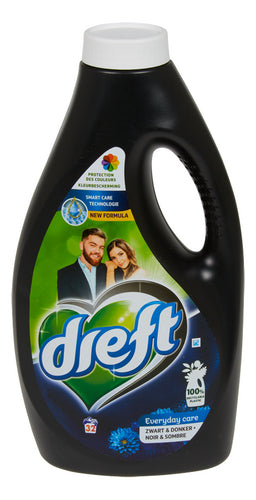 DREFT détergent noir&foncé 32d 1,6L