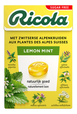 Bonbon à sucer Ricola Citron menthe stévia - 50g