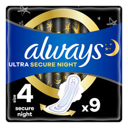 ALWAYS ULTRA SECURE NIGHT serv.hyg. 9pc