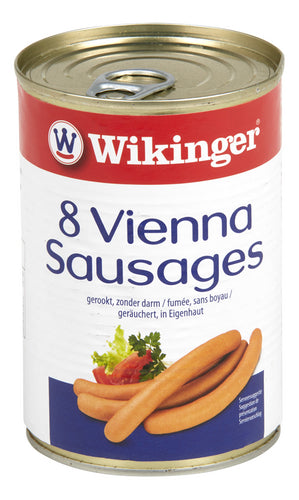 WIKINGER Saucisses Vienne | 8 pc 240g