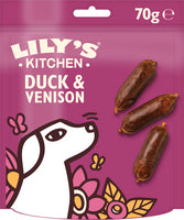 LILY'S KITCHEN Saucisse Canard-Ven. 70g