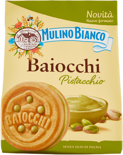 MULINO BIANCO BAIOCCHI PISTACCHIO BUSTA 240 GR