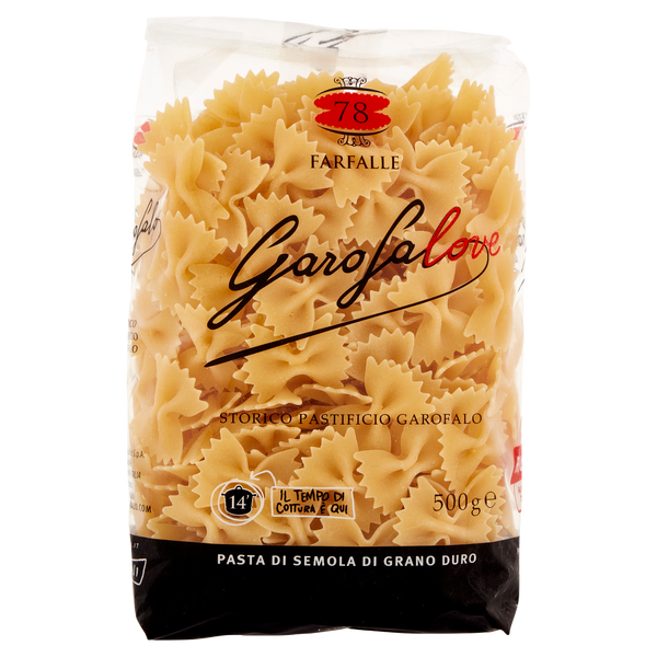 GAROFALO PASTA DI SEMOLA FARFALLE 500 GR