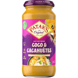 Sauce peanuts and coconut PATAK'S bocal 450g