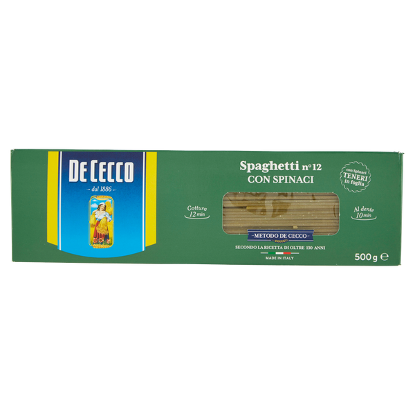DE CECCO SPAGHETTI SPINACI 500 GR