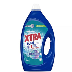 XTRA Lessive liquide Total 4+1 Fraicheur givrée / 57 lavages / 2,565l