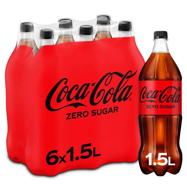 Coca-Cola Zero 1,5L x 6