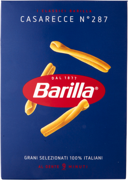 BARILLA PASTA DI SEMOLA CASARECCE N.287 500 GR