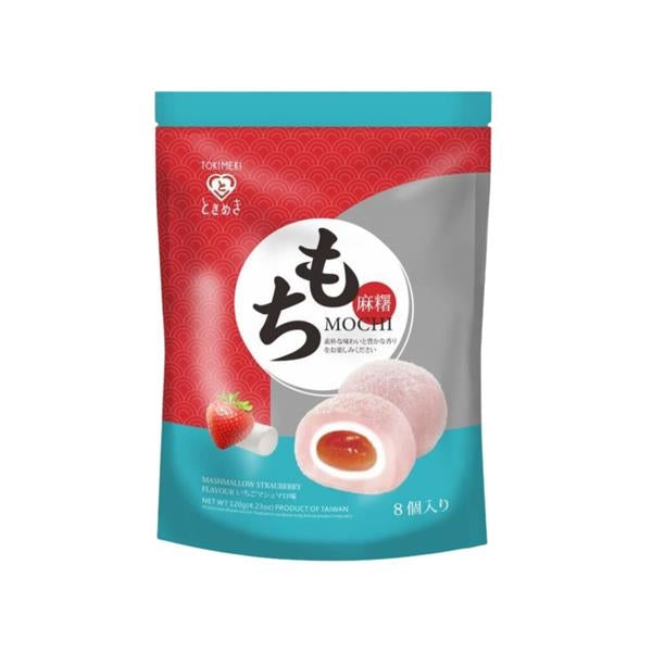 Tokimeki Mini Mochi Marshmallow strawberry 120 gr