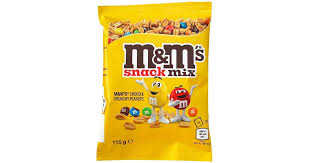 m&ms' snack mix 150g