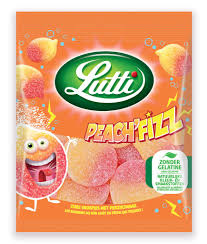 Lutti peach fizz 80gr