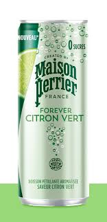 Boisson Gazeuse Maison Perrier Forever Citron Vert 33cl