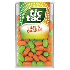 Bonbons Tic Tac 100 orange citron vert- 49g