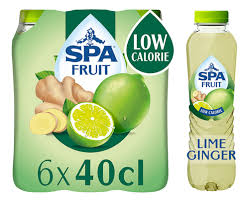 SPA FRUIT Lime-Ginger 40cl x 6