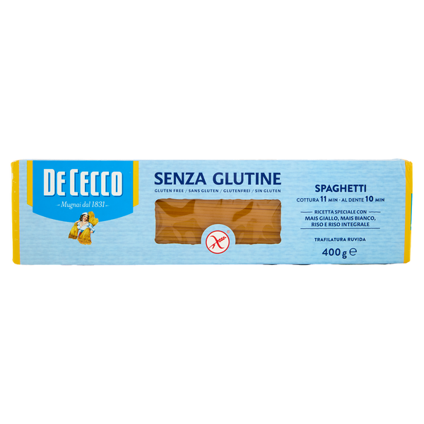 DE CECCO SPAGHETTI SENZA GLUTINE 400 GR