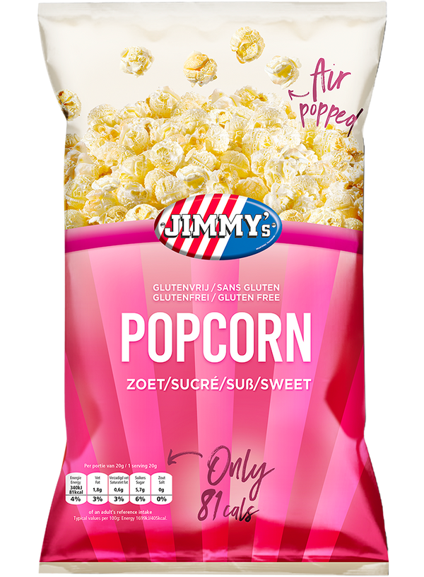 JIMMY's Popcorn Sucré Family 150gr