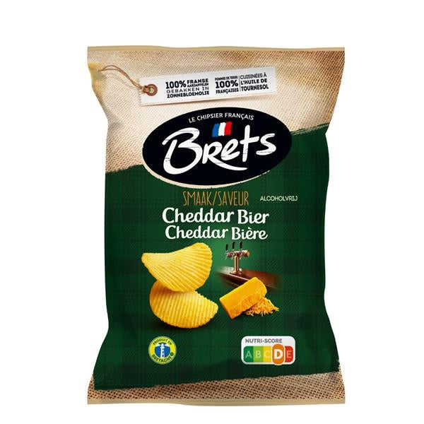 Brets cheddar et bière 125 gr