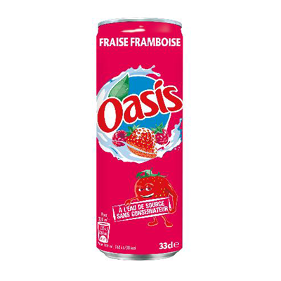 Oasis Fraise/framb 33cl