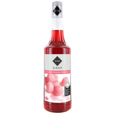 Rioba – Sirop saveur Fraise Bonbon