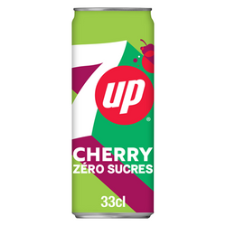 7UP Cherry zéro 33 cl