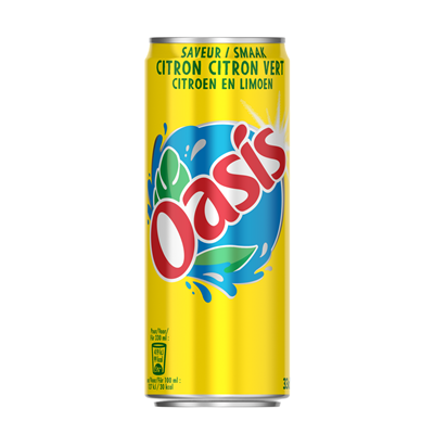 Oasis Citron et citron vert 33cl