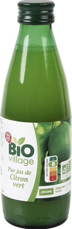 Jus de citron vert Bio village Bio - 25cl