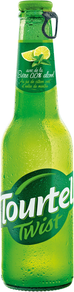 Bière sans alcool Tourtel Twist Citron vert Menthe - 27.5cl