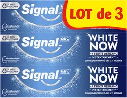 Dentifrice Signal White Now Original - 3x75ml
