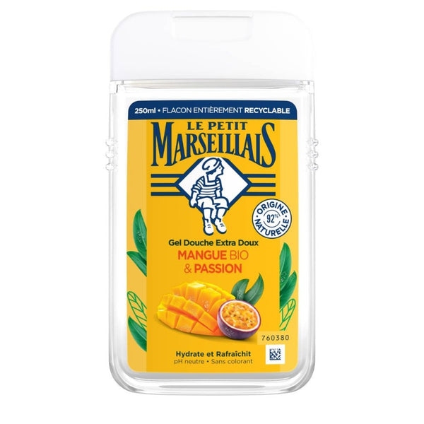 Gel douche Le Petit Marseillais Mangue Bio Passion 250ml