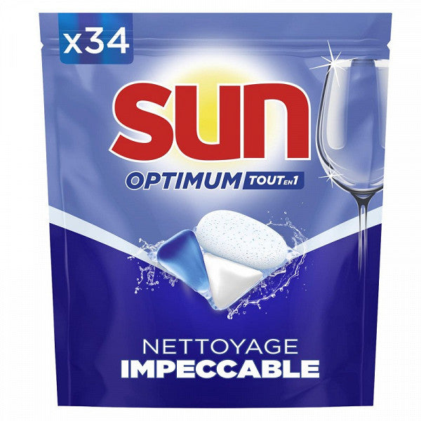Tablettes lave-vaisselle Sun Optimum Tout-en-1 - x34