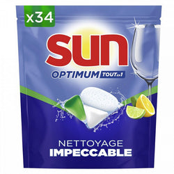 Tablette Lave-vaisselle Sun Optimum Tout-en-1 - Citron x34
