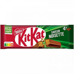 Barres chocolatées KIT KAT Nestlé, 4x41,5g 166g