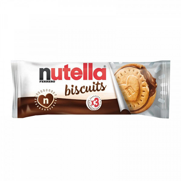 (12/02/24) Biscuits au nutella flowpack de 3 pièces