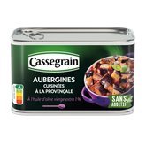 Aubergines cuisinées à la provençale CASSEGRAIN Boîte 375g