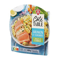 Saumon et torsades Côté Table Sauce à l'oseille - 300g