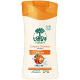 Gel douche 2en1 L'Arbre Vert Enfants - Pêche bio - 250ml