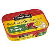 Sardines Connétable Piment - 140g