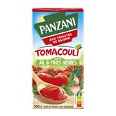 Purée de tomate Panzani Tomacouli ail & herbes - 500g