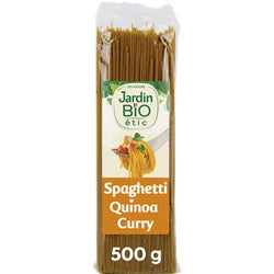 Pâtes bio Jardin Bio Spaguetti quinoa curry -500g