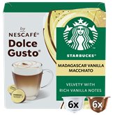 Café capsules DOLCE GUSTO Starbucks vanilla macchiato 2x6 ///