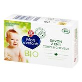 Savon solide Bio Mots d'enfants 100g