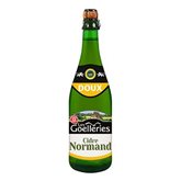 Cidre bouché Les Goelleries Normand doux 2%vol. - 75cl