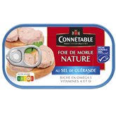 Foie de morue Connétable MSC Nature - 121g